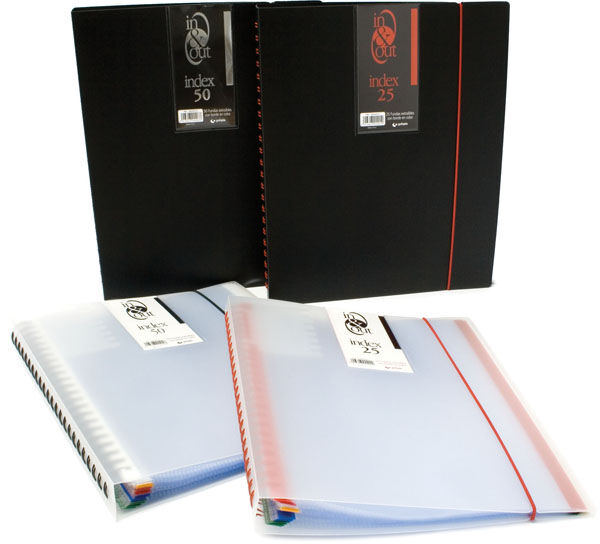 Grafoplas Carpeta 25 fundas A4 In&out