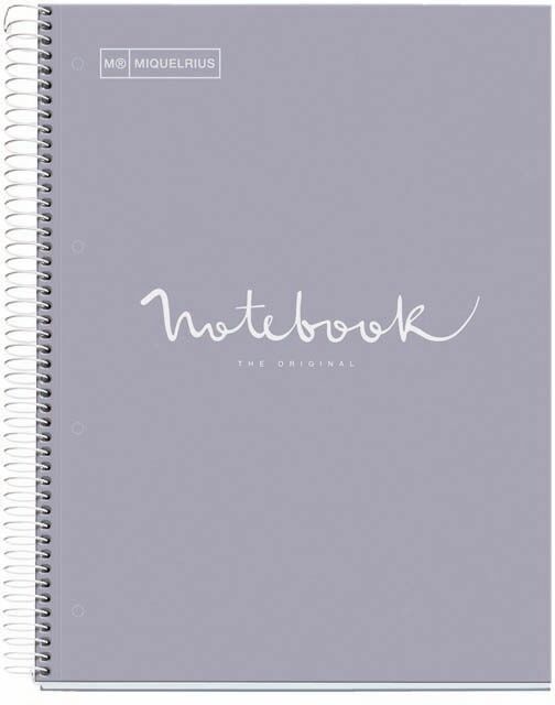 Miquelrius Note Book 1  Emotions A4 80F Gris