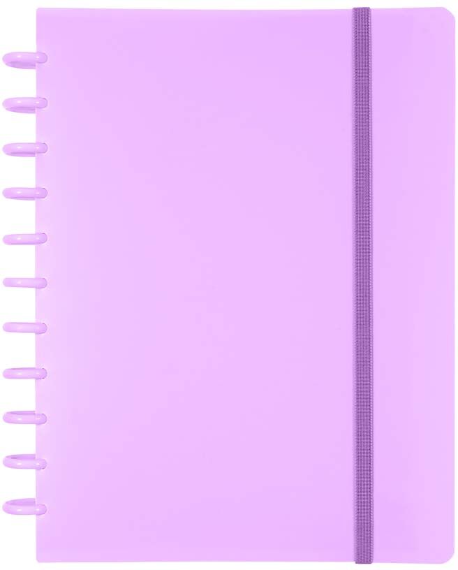 Carchivo Cuaderno Ingeniox A4 100H Cuadrícula Malva