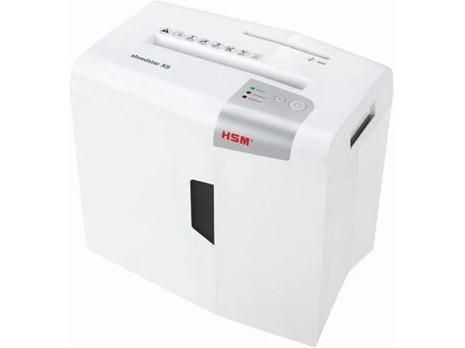 HSM Destructora HSM Shredstar X8 (8 Hojas - Capacidad: 18 L - 4,5 x 30 mm)