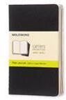 Moleskine Plain Cahier - Black Cover (3 Set) Muu