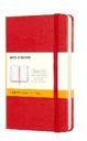 Moleskine Pocket Ruled Hardcover Notebook Red Muu