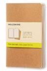 Moleskine Plain Cahier - Kraft Cover (3 Set) Muu