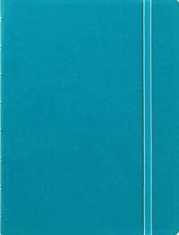 Filofax A5 refillable notebook aqua Nidottu