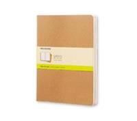 Moleskine Plain Cahier Xl - Kraft Cover (3 Set) Muu