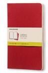 Moleskine Plain Cahier L - Red Cover (3 Set) Muu