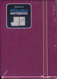 Filofax A5 refillable notebook fuchsia Nidottu