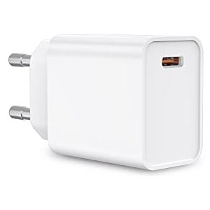 PHONEKIT CONTACT Chargeur réseau 30W Contact, Charge Ultra Rapide, avec Power Delivery et PPS, Port USB-C, Blanc - Publicité