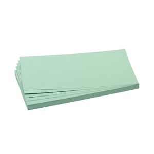 Franken Cartes rectangles/UMZ 1020 04 9,5 x 20,5 cm Jaune Pqt. 500 500 Stück vert clair - Publicité