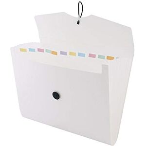 Trieur Accordeon A4 24 Compartiments Avec Couvercle,rangement Papier  Administratif, Range Document Trieur Pochette Soufflet, Valisette  Organisateur