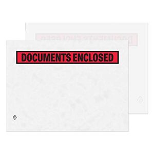 Blake Purely Lot de 500 pochettes porte-documents Inscription Document Enclosed A4 328 x 245 mm - Publicité