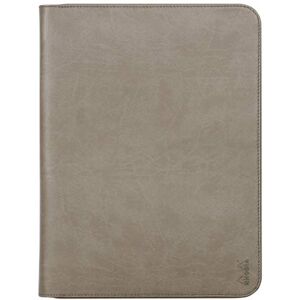 Rhodia 168117C Conférencier Porte-Documents Taupe pour Bloc-Notes et Cahiers A4 ou A4+ Dimensions Fermé 25,5x34 cm Pochette pour Tablette Simili Cuir Premium - Publicité