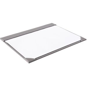 OSCO GRYPUDM3 A3 Faux Leather Desk Mat Grey - Publicité