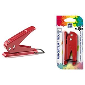 WONDAY PERFORETTE JPC 1 TROU CAPACITE PERFORATION 20F COLORIS ROUGE 93X25X70MM - Publicité