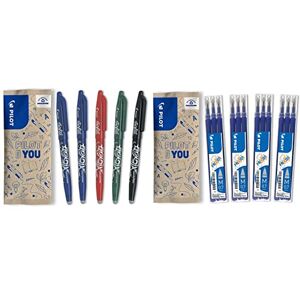 Special Volume Pack Pilot FriXion Ball Stylo roller [0,7] 18 recharges  6  lots de 3 stylos bleus + 1 Frixion Ball en bleu + 1 Frixion Clicker bleu +  1 Frixion Clicker bleu et 1 dissolvant original : : Fournitures de  bureau