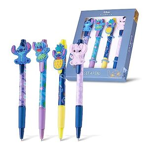 Lot de stylos Stitch et Angel Disney - Lot de 2