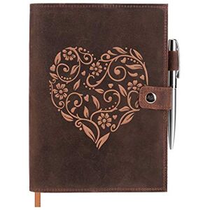 Carnet de Notes en Cuir - MOONSTER Carnet de Dessin pour Femmes et