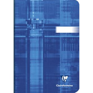 Clairefontaine Carnet piqué 14,8x21cm 48 pages petits carreaux Couleur aléatoire - Assortis - Lot de 10 - Publicité