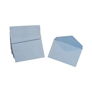 La Couronne Enveloppe élections 90 x 140 mm 70g - Bleu - Lot de 1000 - Publicité