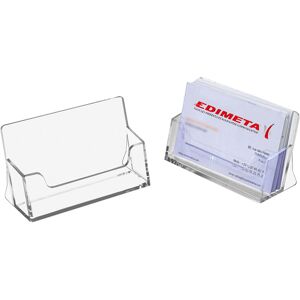 Edimeta Porte-cartes de visites 1 case horizontal-paysage