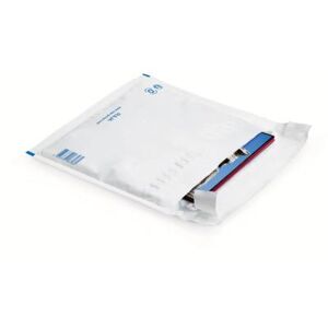 Pochette plastique matelassée à bulles d'air Raja Mail Lite Tuff - 35 x 47 cm - Blanc (carton 50 unités) - Publicité