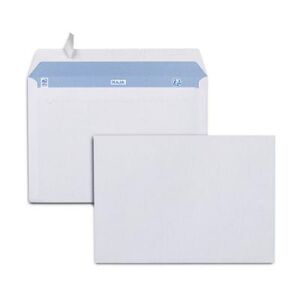 Enveloppe Premium Raja - format C5 162 x 229 mm - sans fenêtre - fermeture auto-adhésive - papier vélin 90g - blanche - Publicité