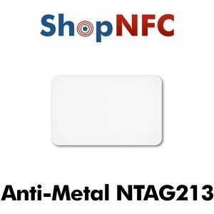 Tag NFC schermati NTAG213 adesivi 26,5x42mm