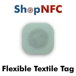 Tag NFC termosaldabili per tessuti NTAG213 / NTAG424