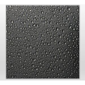 Leroy Merlin Lavagna Raindrops nero 28x28 cm