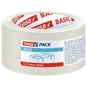 Tesa Nastro adesivo,  pack® Basic per imballaggio, 50 mm, 66 mt