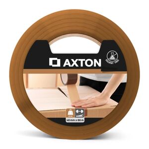 AXTON Nastro adesivo,  avana per imballaggio, resistente all'acqua, 48 mm, 66 mt