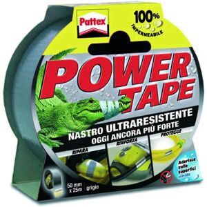 HENKEL Pattex nastro adesivo power tape - mm.50h. in rotoli da mt.25 colore grigio