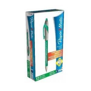 Papermate Flexgrip Elite - 12 penne a sfera - verde