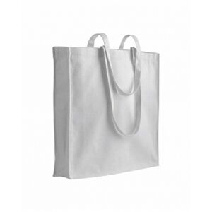 Gedshop 1000 Shopper bianca in cotone con soffietto da 180 gr neutro o personalizzato