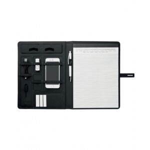 Gedshop 1000 Porta documenti A4 con powerbank da 4000mAh Smartfolder neutro o personalizzato