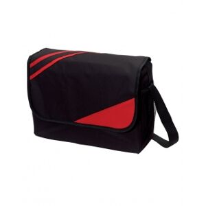 Gedshop 1000 Borsa messenger con design sportivo a righe neutro o personalizzato