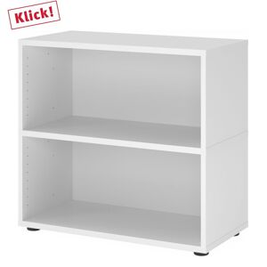 hjh OFFICE PRO FlexWall   Altezza 2 raccoglitori   unità con piedini regolabili - Bianco