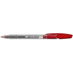 Offertecartucce.com Penna Bic Cristal Clic a scatto a sfera rossa 1 mm conf. 20 pz.