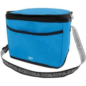 Offertecartucce.com Borsa Termica Scatto con tasca frontale 27x19x21 cm blu