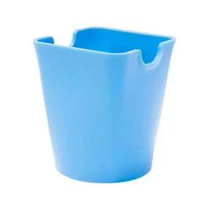 Offertecartucce.com Vaso portapenne Scatto multiuso 7×10 cm con foro per drenaggio blu