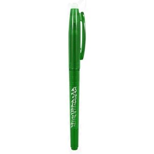 Offertecartucce.com Penna a sfera Sunlux cancellabile verde antiscivolo ricaricabile 0,7 mm 1 pz.