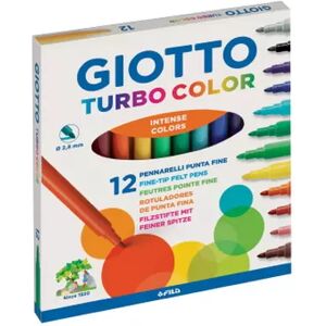 Offertecartucce.com Pennarelli colorati Giotto Turbo Color 2,8 mm conf. 12 pz.