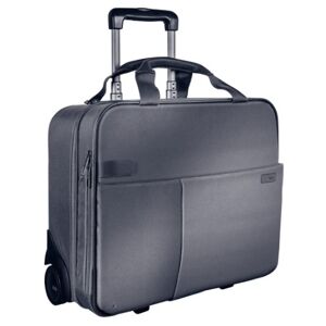 Leitz 60590084 bagaglio Nero, Argento 25 L Pelle, Metallo, Poliestere (60590084)