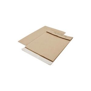 ratioform Busta a soffietto in carta erba terra, 300 x 80 x 430 mm (l x soffietto x L)