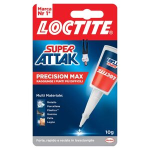 Loctite COLLA  SUPER ATTAK MAXI PRECISION 10 g MULTIMATERIALE