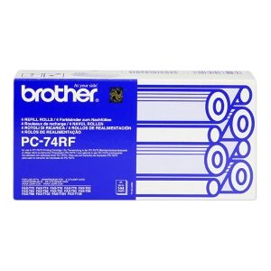 Brother Nastro A Trasferimento Termico Nero Pc-74Rf A 4 Pezzi Originale