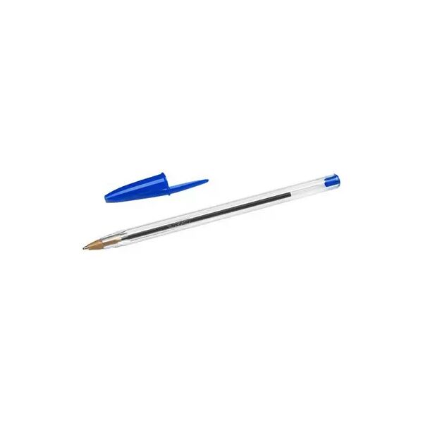 offertecartucce.com penna bic cristal a sfera medium classic blu 1 mm conf. 50 pz.