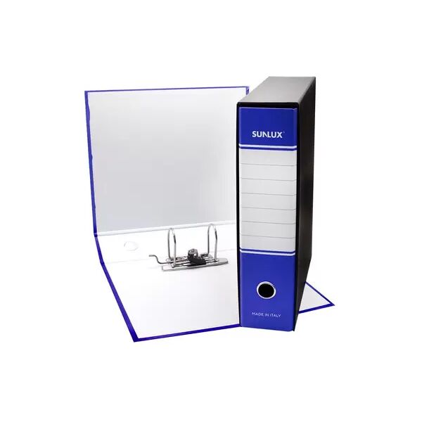 offertecartucce.com registratore archivio sunlux protocollo blu dorso 8 34x29x8 cm 1 pz.