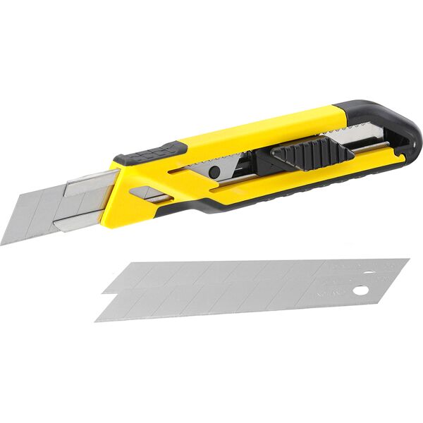 stanley stht10266-1 cutter alama spezzare mm.18 art1.10.280 pezzi 12 - stht10266-1