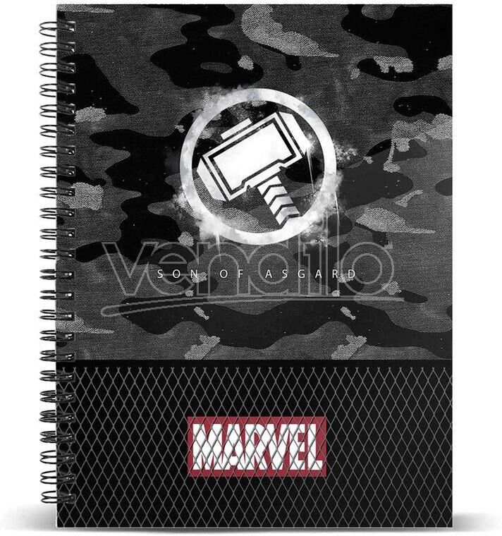 KARACTERMANIA Marvel Thor Hammer A4 Agenda